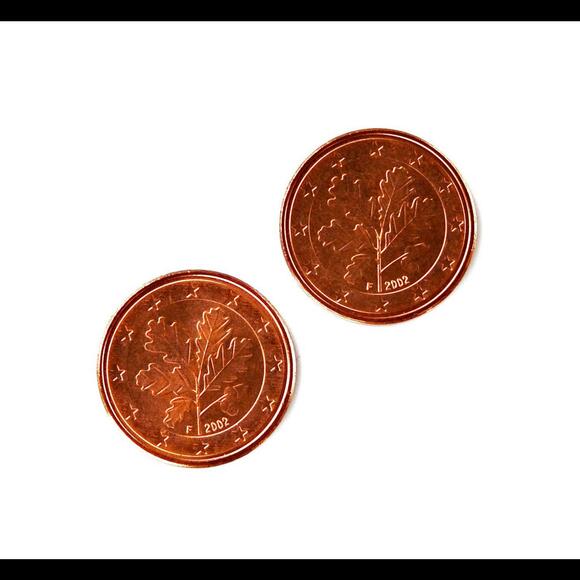 Other - Germany Euro Coin Cufflinks